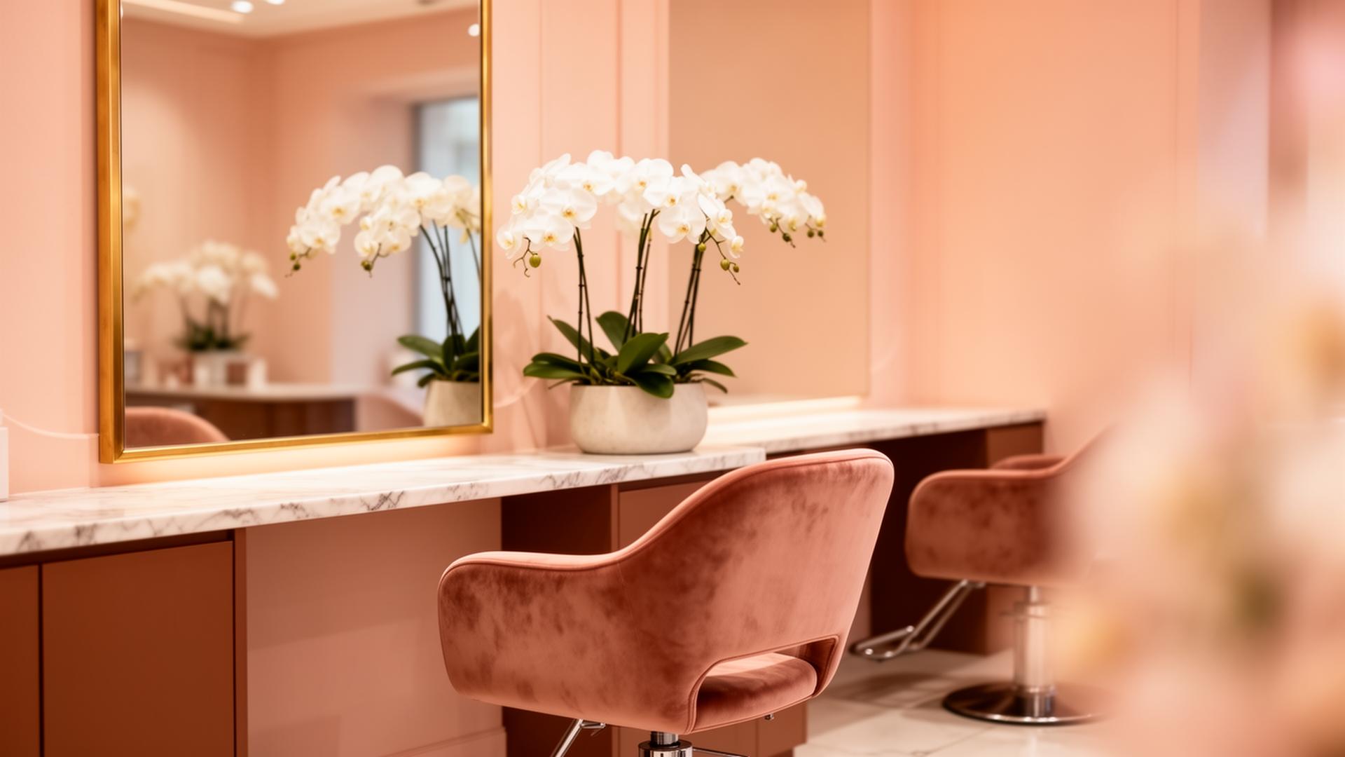 Interior of Yasmin Unisex Beauty Salon
